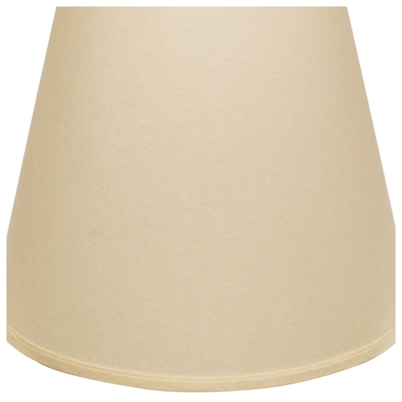 Abat-jour en lin extra profond avec abat-jour rond en lin rigide avec abat-jour rond en forme de rond 9 po x bas 16 po x hauteur 14 po