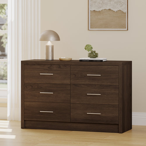 Wade Logan® Behrouz 6 - Drawer Dresser | Wayfair