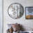 Iron Frame Vertical Round Mirror