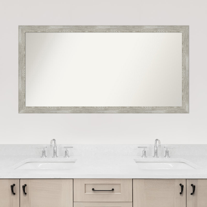 Miroir de salle de bain Regen, Rectangle, 25,5 po x 49,5 po