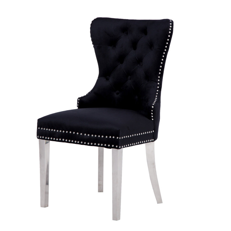 Chaise Boyel - noir, Noir