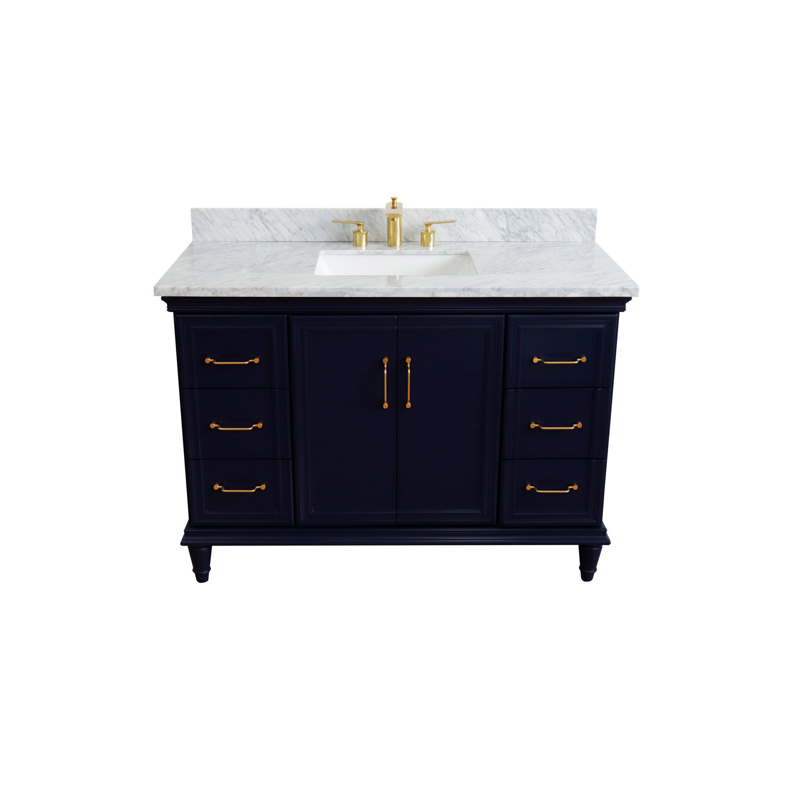 Metaza 49'' Single Bathroom Vanity, Blue