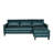 Upholstered L-Shaped Sectional Left Hand Facing-974008330