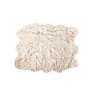 Tapis en fausse peau de mouton Oguz