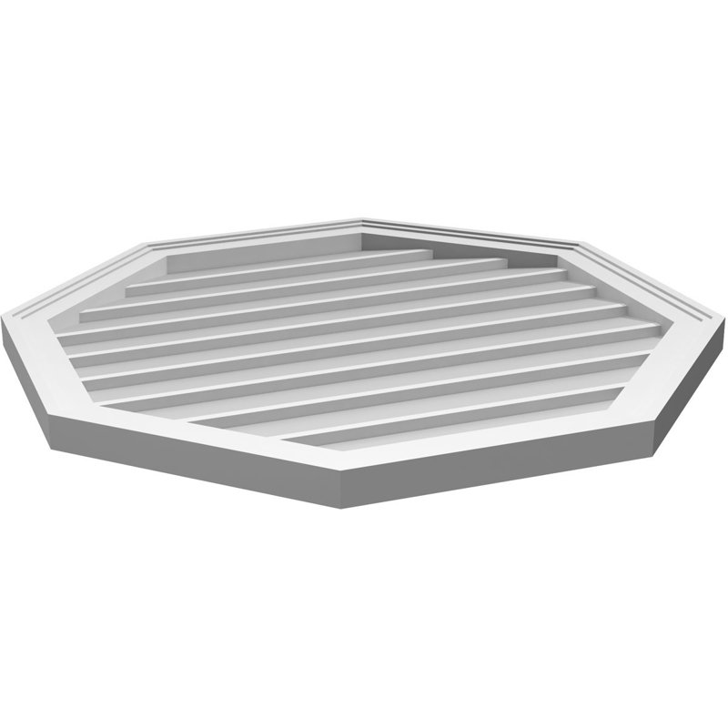 Vent à pignon octogonal Signature, H 1,5 po x L 30 po x l 30 po