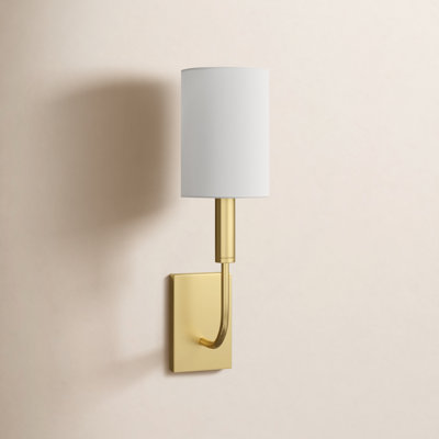 Tedder Steel Candle Wall Light