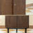 Nut-Brown Solid Wood Corner cabinet-2146337216