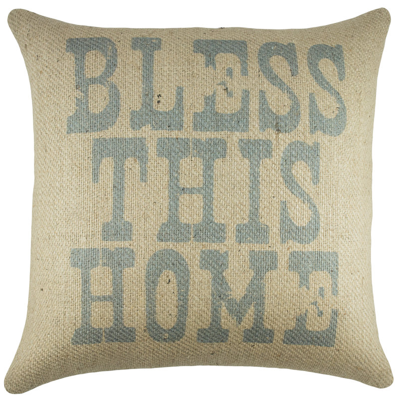 Jute / Sisal Throw Pillow