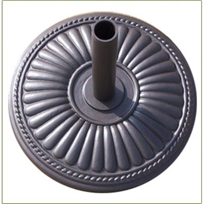 Base de parasol autoportante en fonte de 40 po 40 po Berrechid