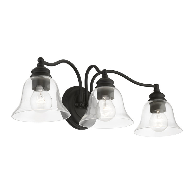 Ellerkamp 3 - Light Dimmable Vanity Light, Black