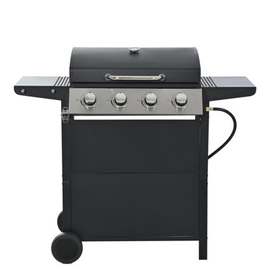 Armoire pour barbecue au propane à 4 brûleurs