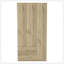 Armoire 3 portes avec tiroirs, tablettes et barre de suspension austral-1389243338