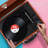 Portable 78 - Speed Turntable Decorative Record Player with Bluetooth
