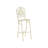 Bivio Lark Manor Bar Set with Iron Frame and Metal Outer Material