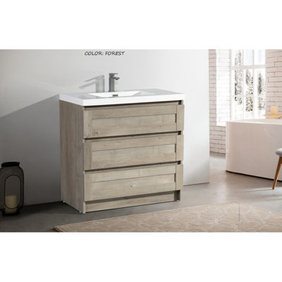 Ensemble de meuble-lavabo simple 35 po Kyiv