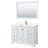 Deborah 48 " W Freestanding Standard Free Standing 1 Single Vanity Bathroom Vanity With Quartz Top-98119416-98119417-98119419