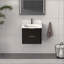 Meuble-lavabo cannelé avec lavabo et quincaillerie intégrés-130846703-130846706