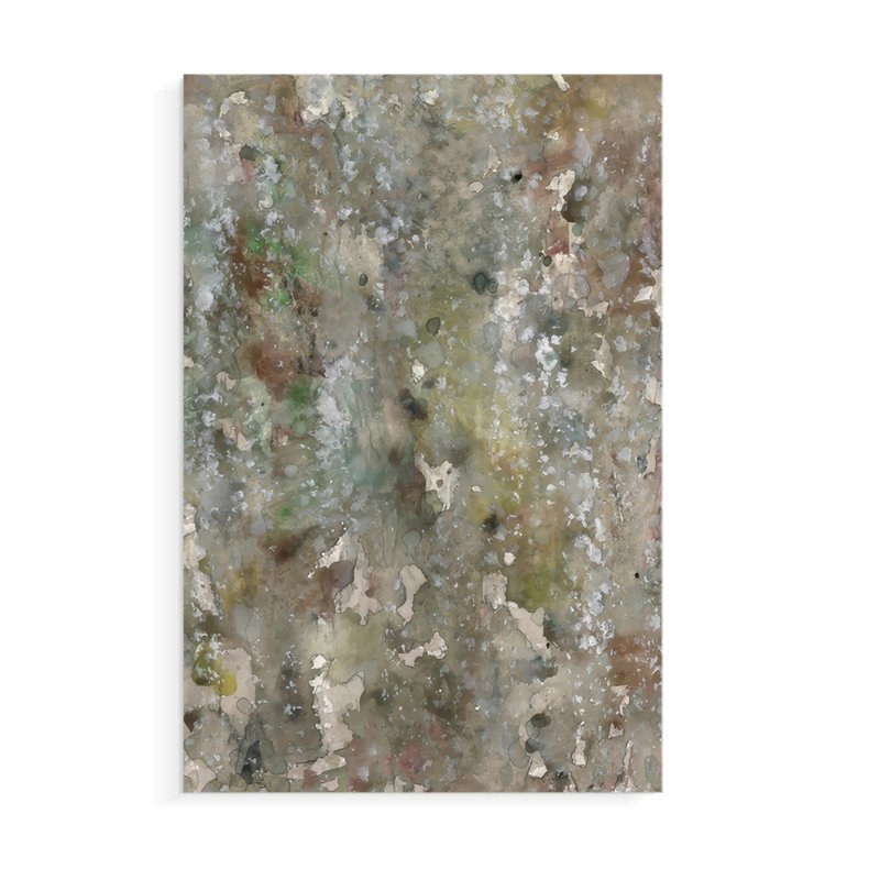 Abstrait écorce II - impression sur toile seulement - non encadrée, H 36 po x l 24 po