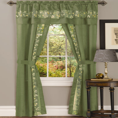 Shipley Semi Sheer Curtain Pair