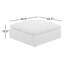 Repose-pieds en tissu Tila Performance-1926514948