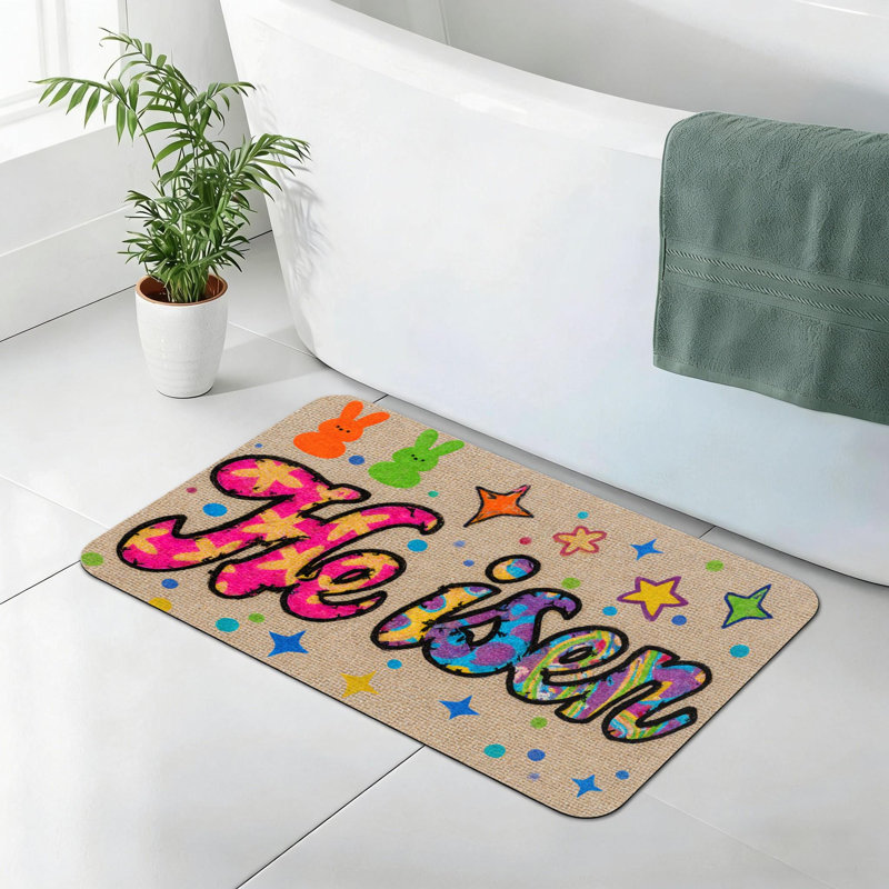 Tapis de salle de bain antidérapant 24 x 36