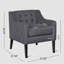 Fauteuil capitonné Bohannon-140544223