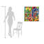 Hand -painted Invisible Tape Acrylic Painting