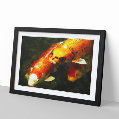 Koi Fish - Picture Frame Painting