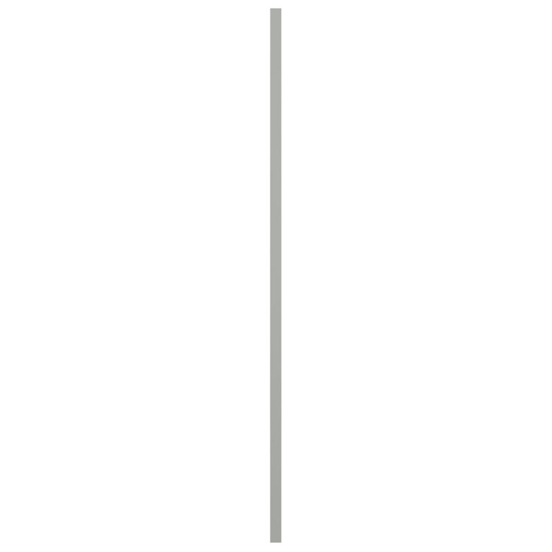 Volets de style composite EnduraCore, 18"W x 80"H, Gris tempête de grêle, L 12 po