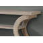 Table d'appoint, console, vestibule, étroit, canapé, stratifié brun, contemporain, moderne-750595451