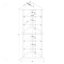 Armoire d'angle Curio