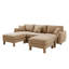 Canapé modulaire en U à 3 places Boucle Fabric-163232333-165290900