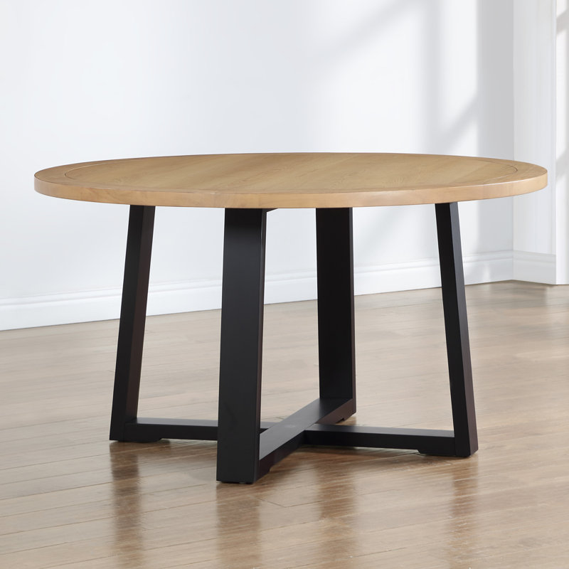Lixy Magnolia 54" Round Wood Dining Set