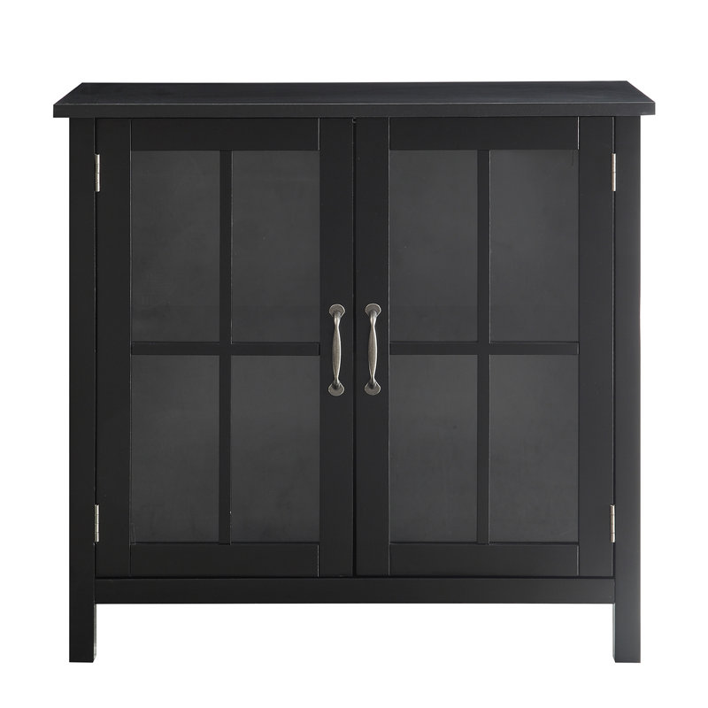 Omolana Accent Cabinet, Black