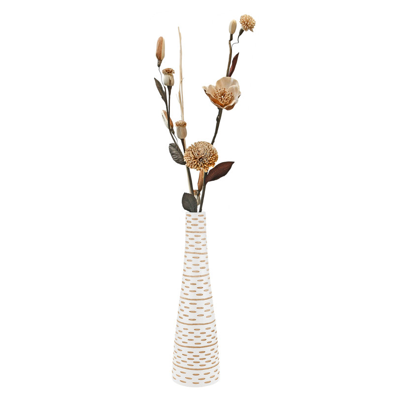 Casiodoro Handmade Solid Wood Table Vase