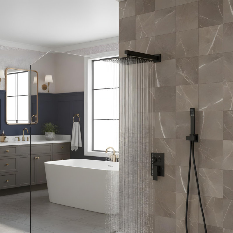 Ensemble de douche mural 12 po