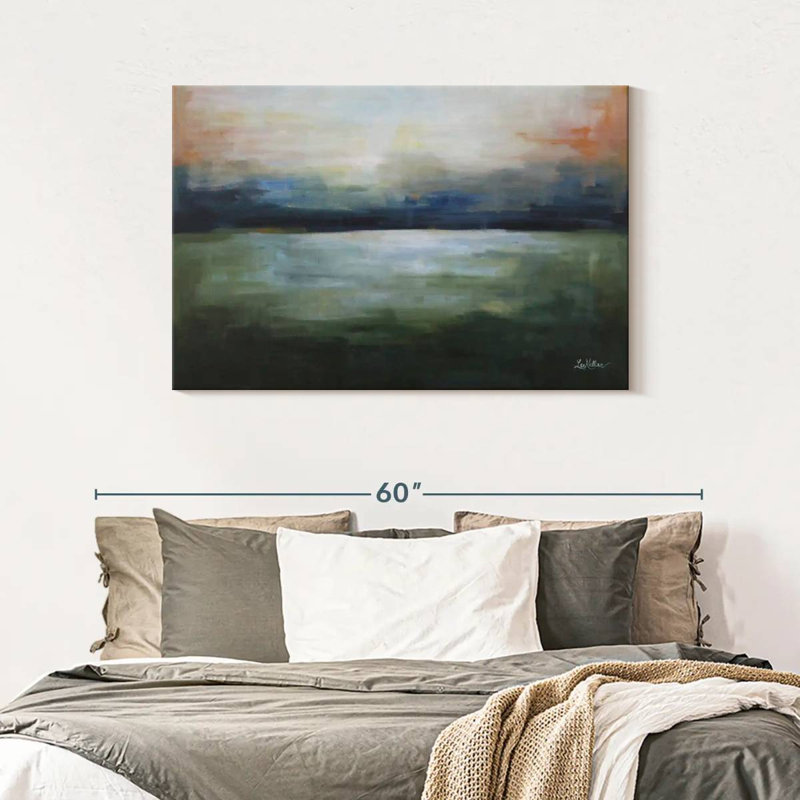 Avery Abstract Lake James, 30" H x 45" W