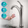 KRAUS Elavo Square White Porcelain Ceramic Bathroom Vessel Sink and Faucet Combo with Pop-Up Drain