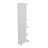 Corner Cabinet Womppi, Five Open Shelves, Single Door-2029213730