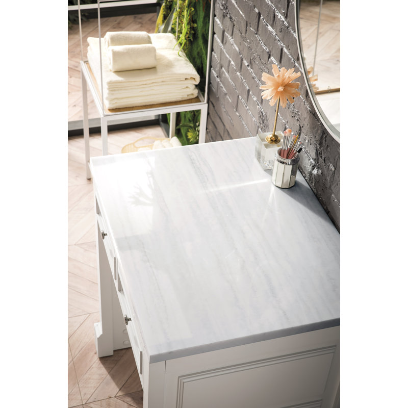 De Soto Solid Wood Vanity, Arctic Fall
