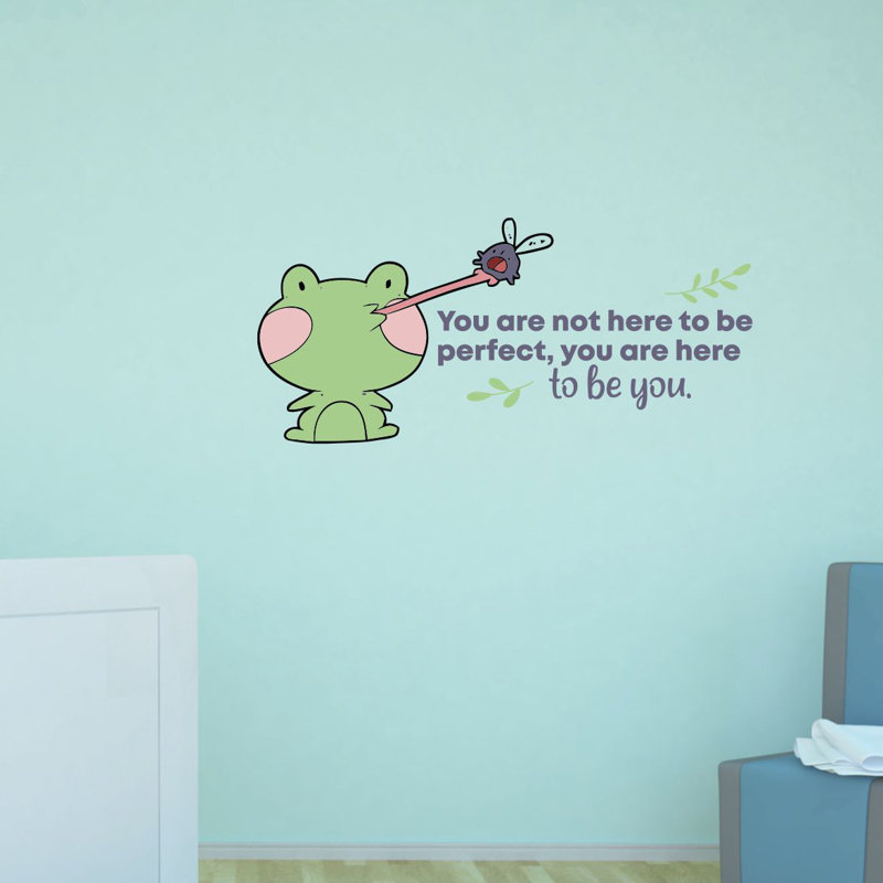 Text & Numbers Wall Decal, 10" H x 18" W x 0.05" D