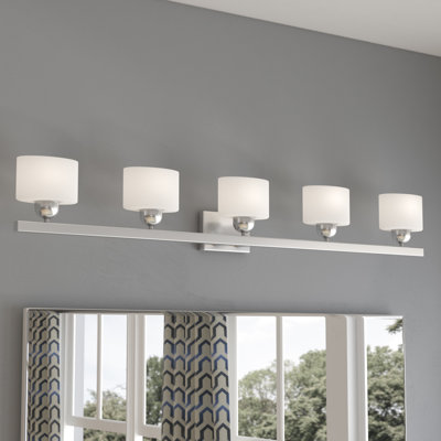 Éclairage pour meuble-lavabo 5 lumières Tasnia