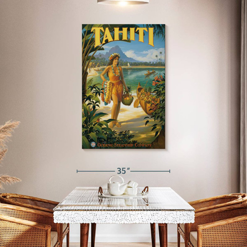 Tahiti II, H 48 po x l 32 po
