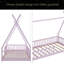 Lit simple en bois avec clôture-323730626