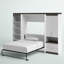 Lit escamotable double avec rangement Camalla-55325576