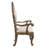Pezzer Tufted Faux Leather Upholstered Armchair