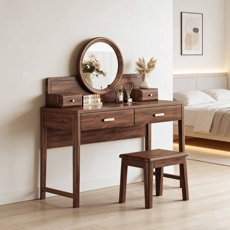 Petite table de maquillage de style chinois
