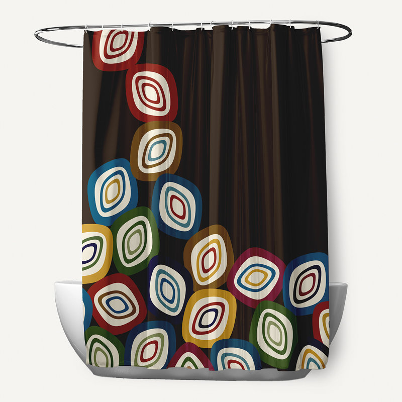 Sabbattus Shower Curtain, Brown