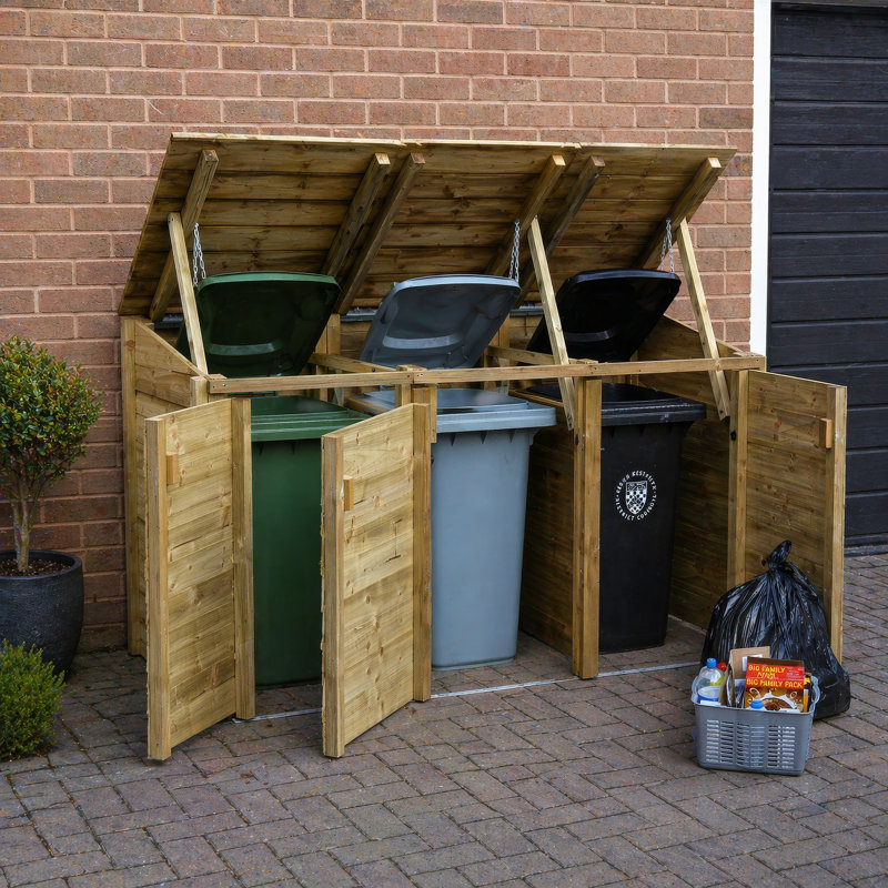 Elizabethtown Wooden Bin Store, Light Green