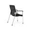 Chaise de salle d'attente en filet 23,51 "avec structure en métal-75247397
